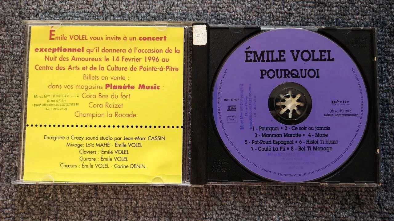 CD ultra-rare d’Émile Voel – Pourquoi passer à côté ? Haîti🎶 – photo 4